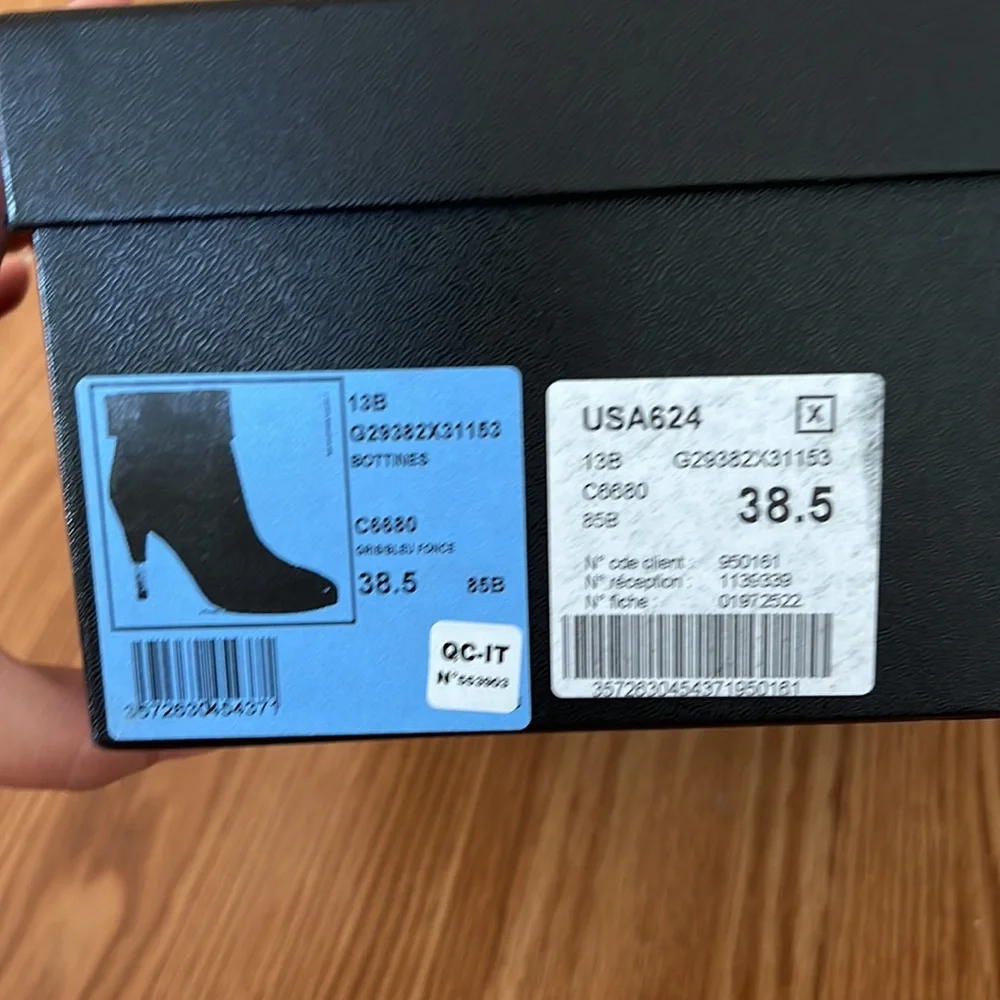 RARE CHANEL Leather Ankle Boots | Fall/Winter 2013 | Karl Lagerfeld | New